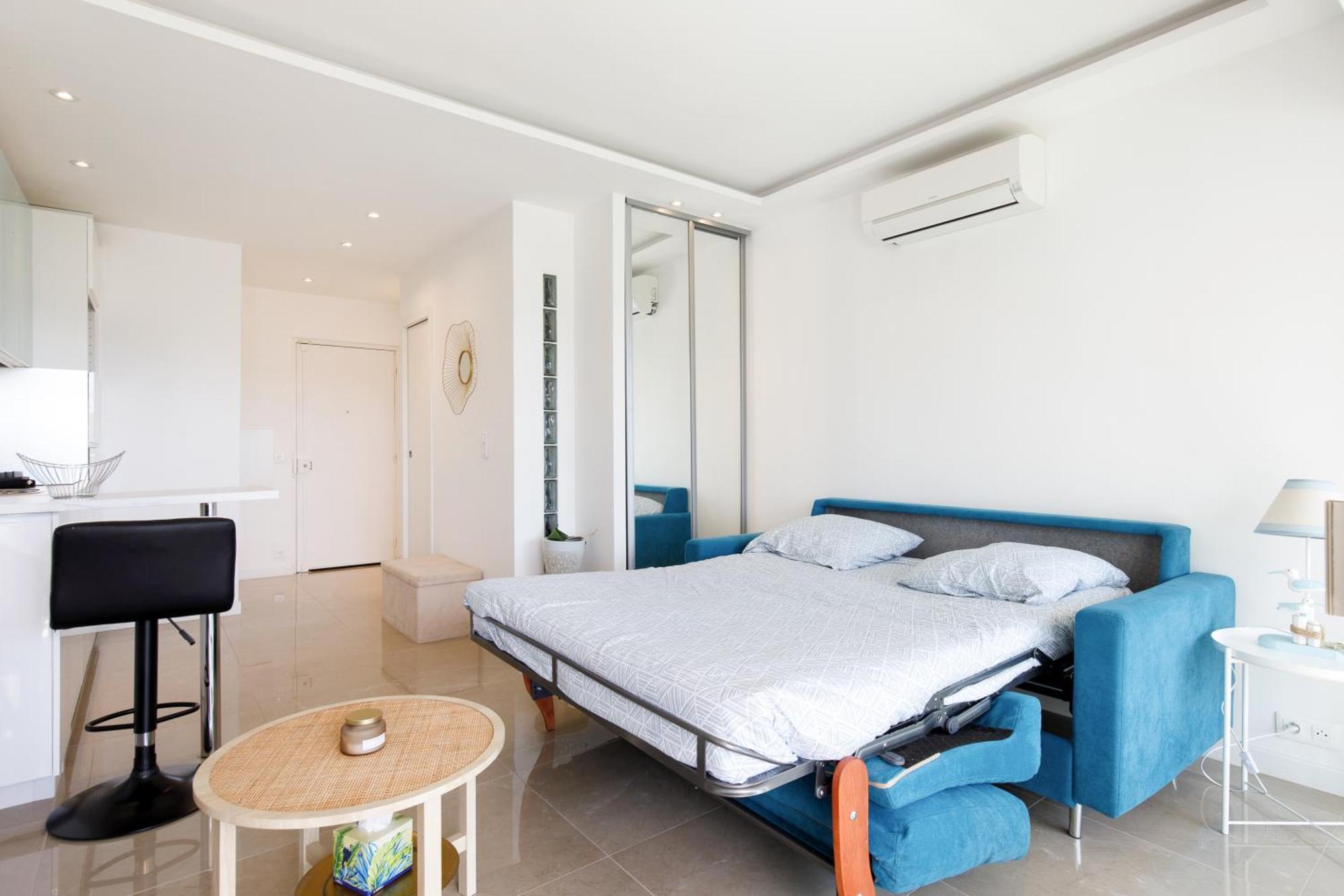Cannes-vue Esterel-balcon-plage Appartamento